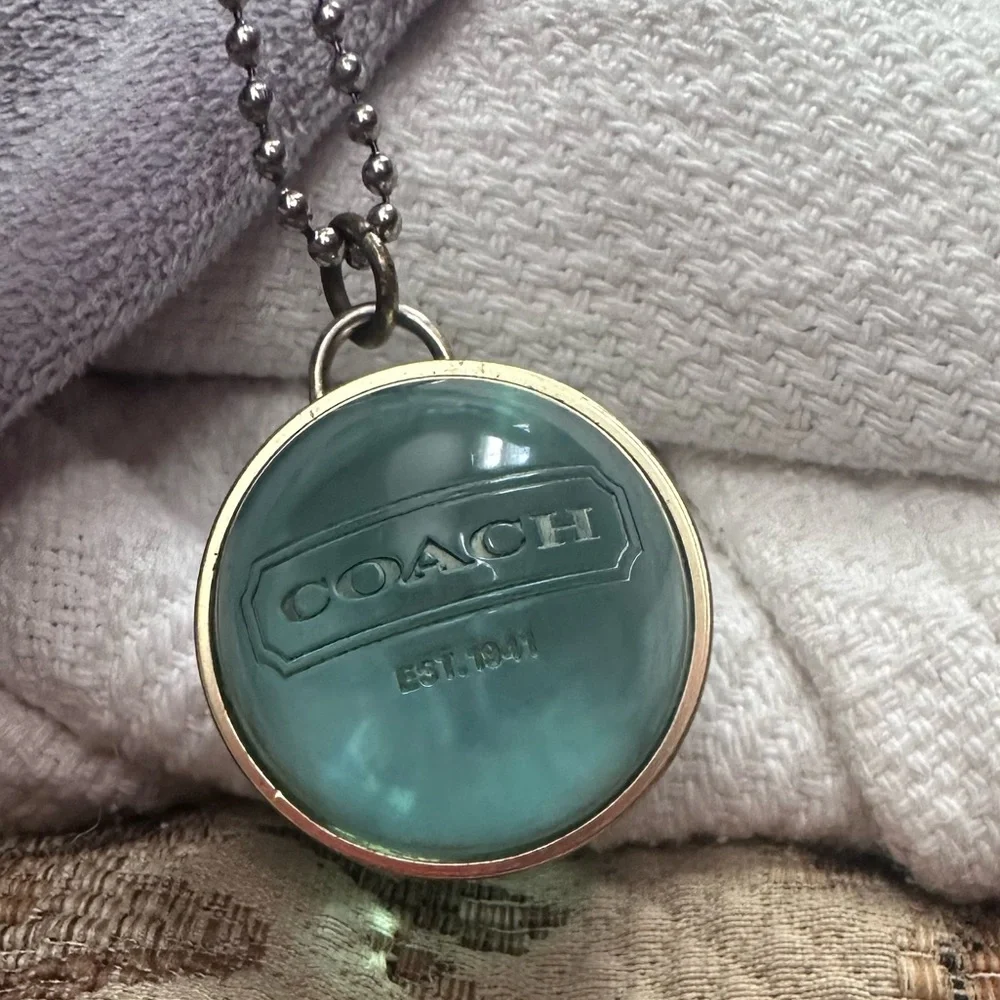RARE Coach Y2K Orb Charm + Hang Tag